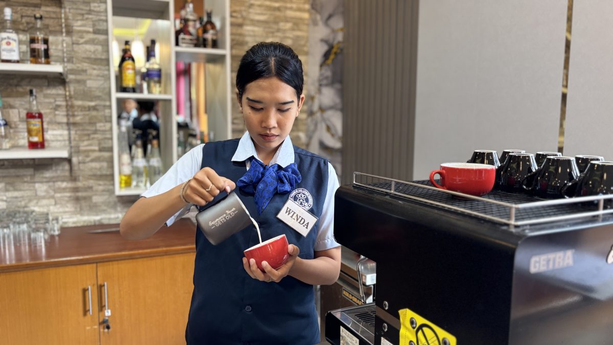 Praktek Barista3 PPLP Dhyana Pura