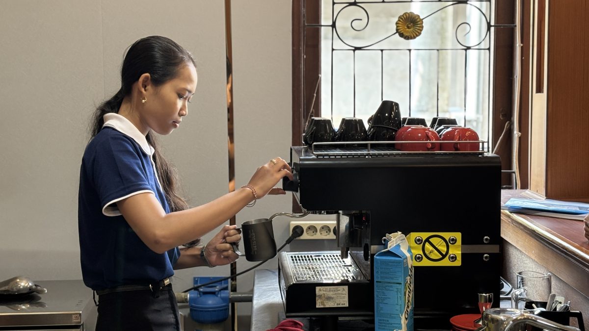 Praktek Barista PPLP Dhyana Pura